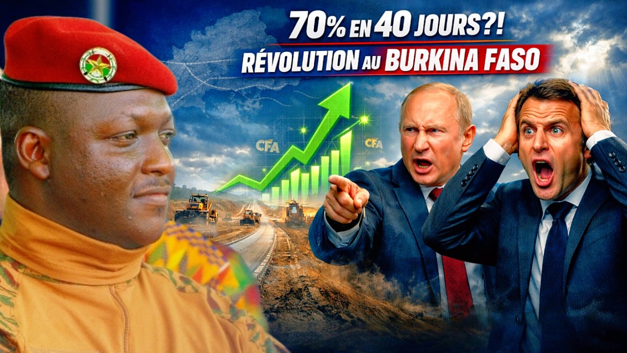 Ibrahim Traoré : 70 % d’une autoroute en 40 jours — le pari qui choque l’Afrique