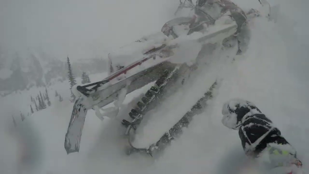 Golden Sled Trip! PURE Polaris 850 Khaos #snowmobile #polaris #mountians #viralshort #fortheboys