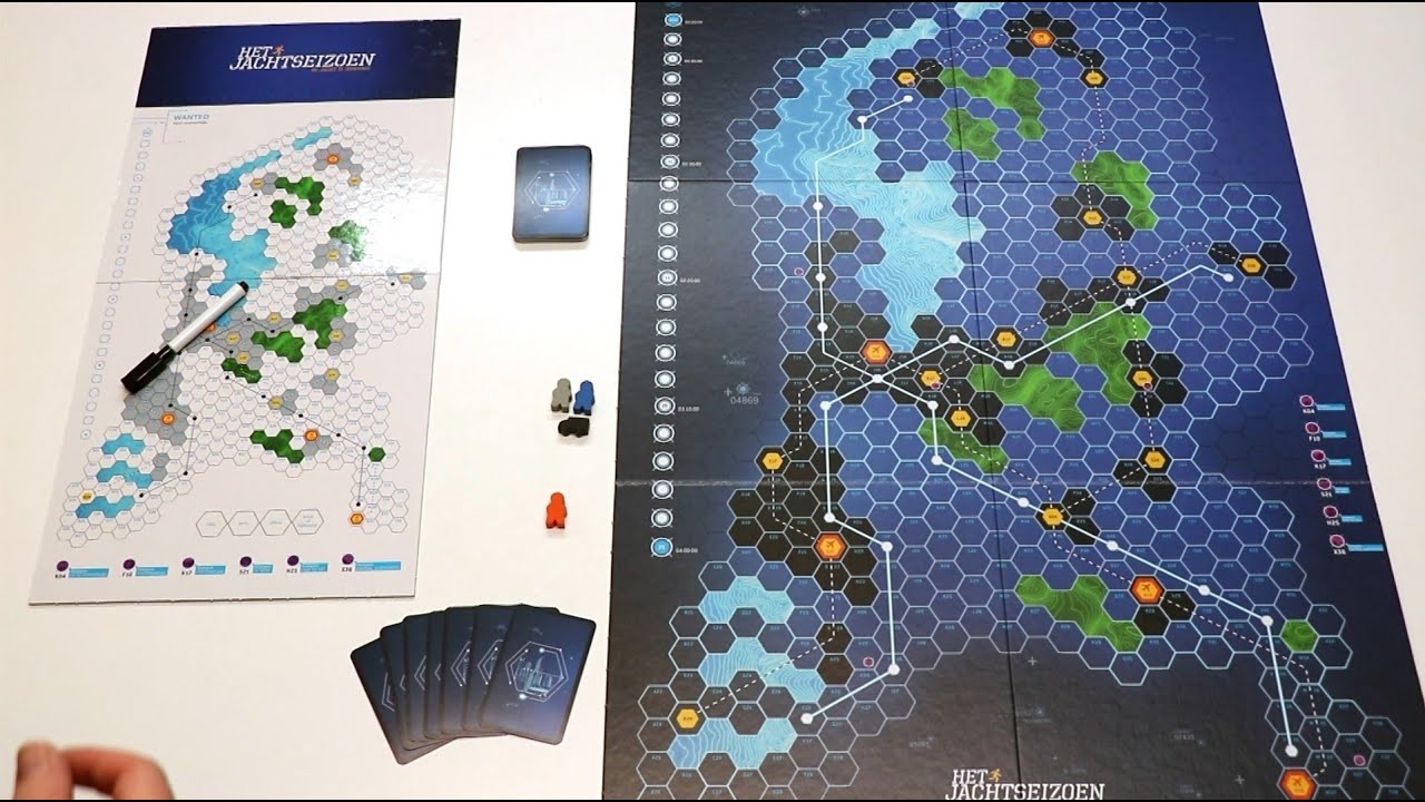 Het Jachtseizoen bordspel I Speluitleg