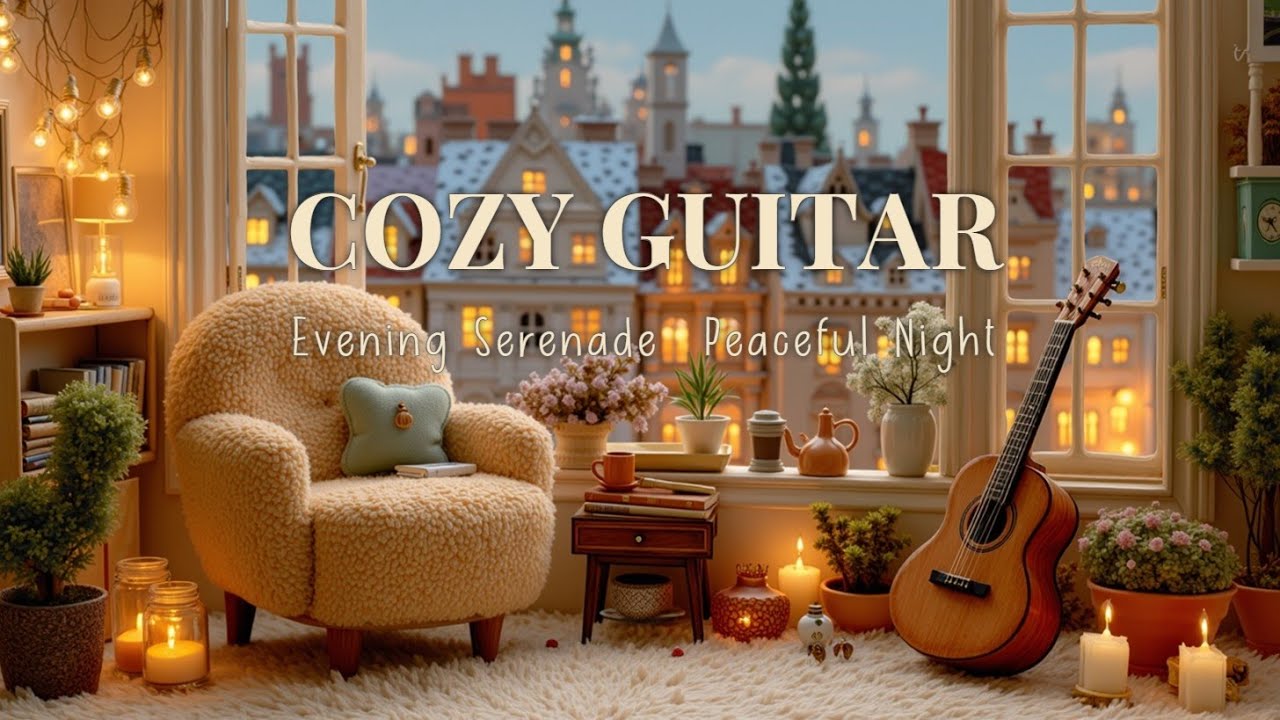 Solo Fingerstyle Guitar Serenade &ndash; Relaxing Acoustic Melodies for a Cozy Evening