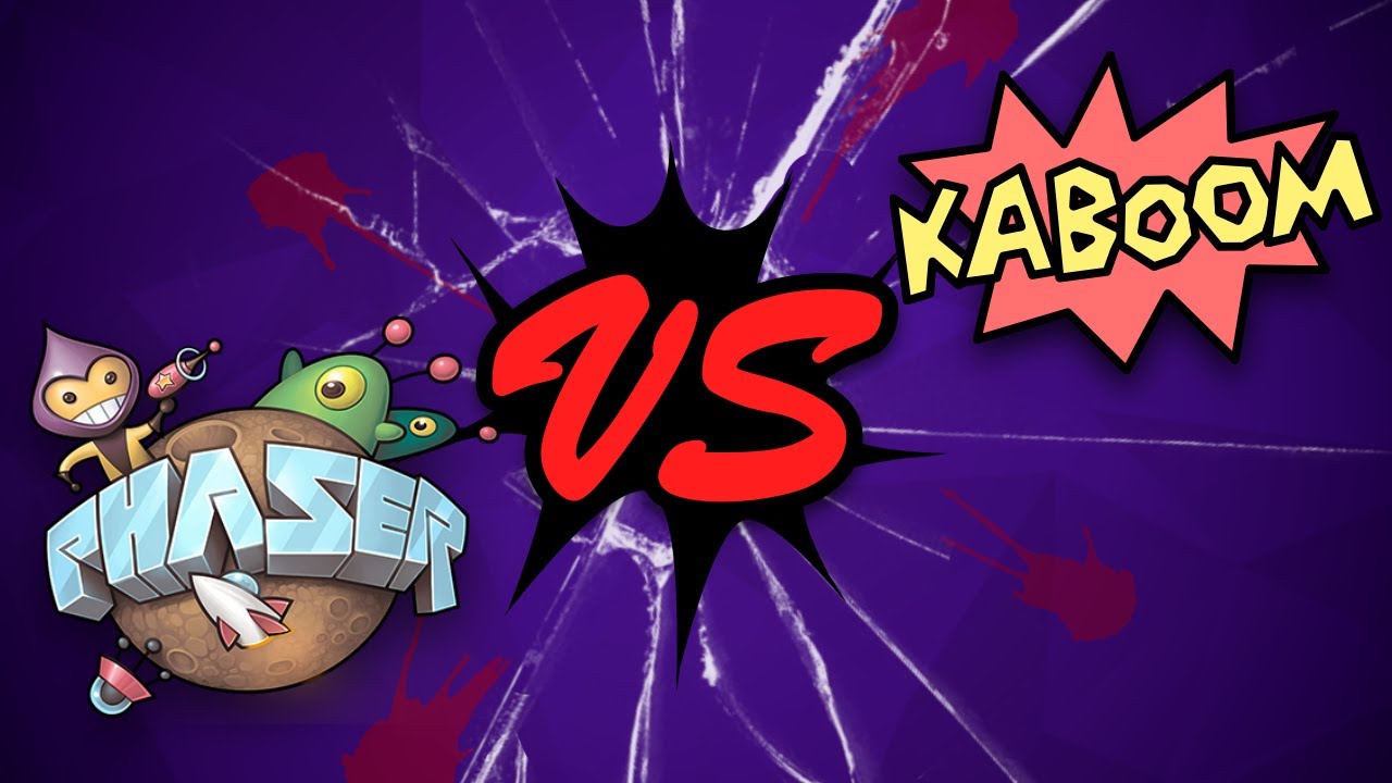 Phaser 3 vs Kaboom.js in 3 Examples