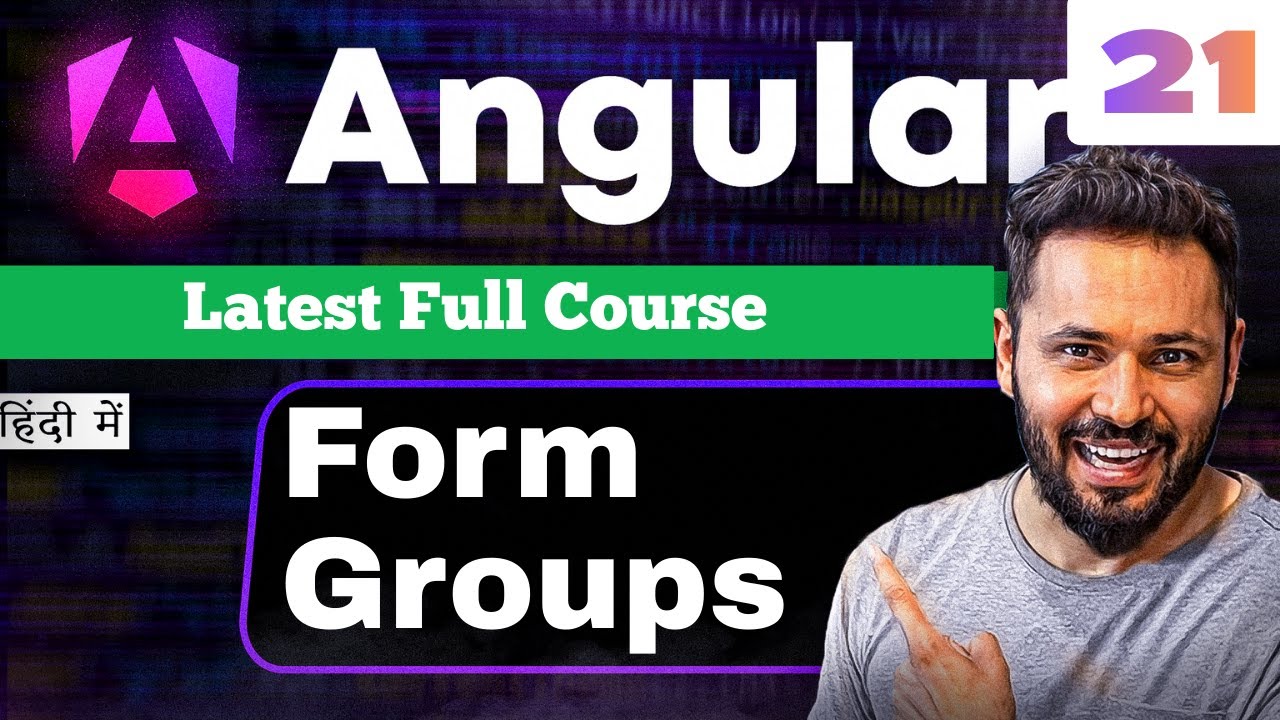 Angular 21 tutorial in Hindi #43  Reactive Forms – FormGroup Explained with Example #angular21