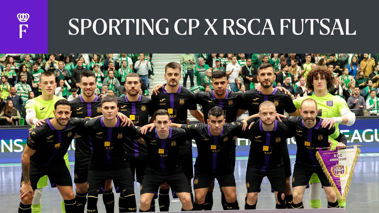 HIGHLIGHTS Futsal Champions League: Sporting CP - RSCA Futsal | 2023-2024