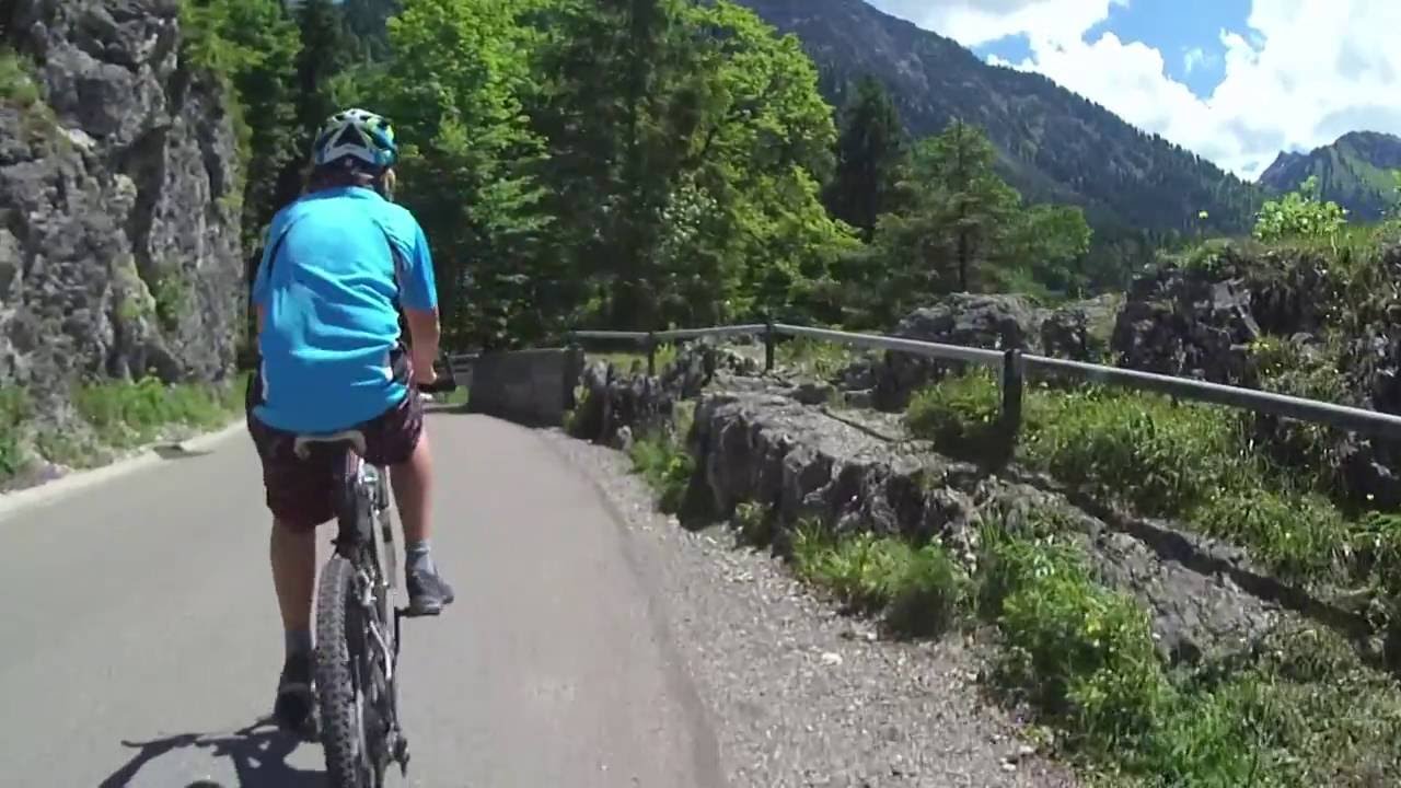 Radtour Giebelhaus Hinterstein, Ostrachtal