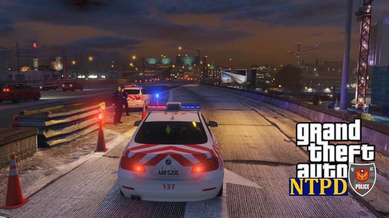 GTA 5 LSPDFR 警察模組 325 酒駕上國道 沒醉也是罪