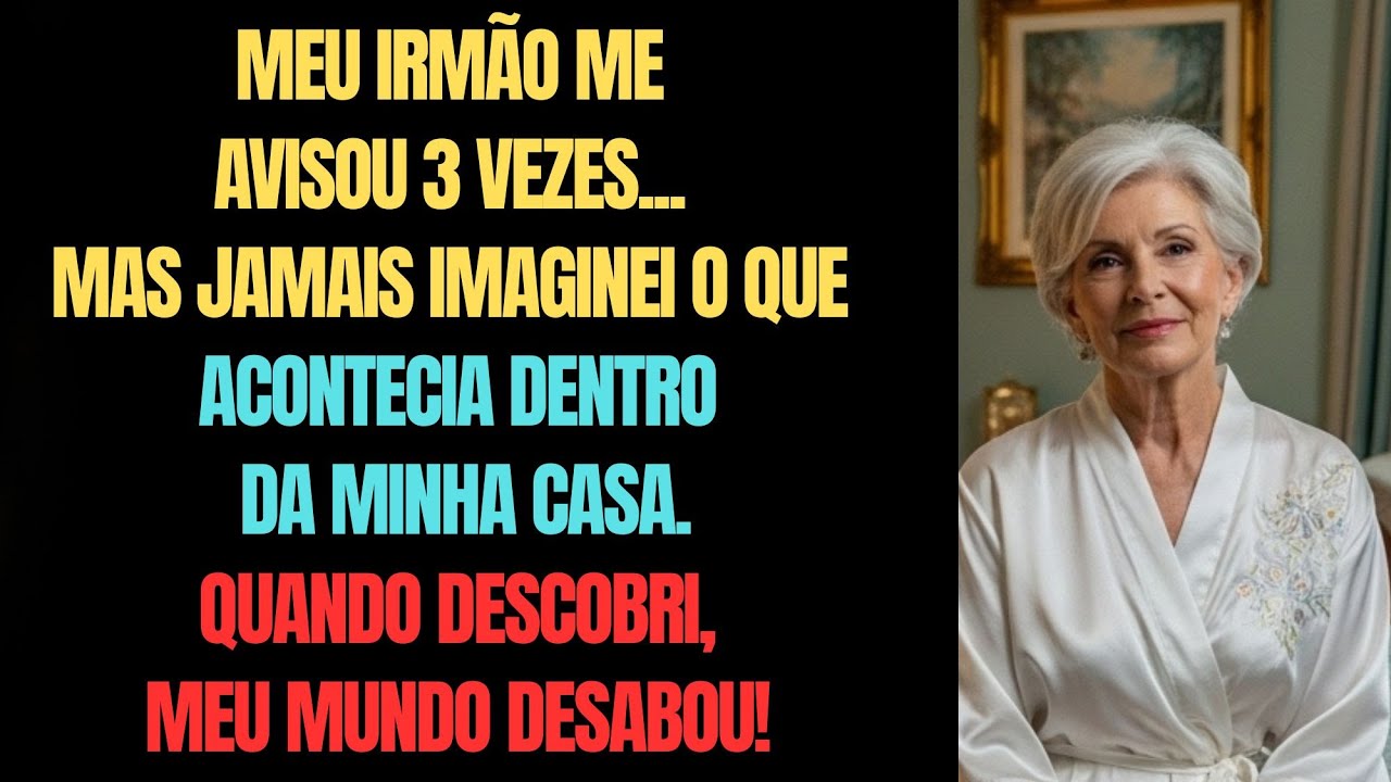MEU IRMÃO ME AVISOU… MAS EU JAMAIS IMAGINEI O QUE ESTAVA ACONTECENDO NA MINHA PRÓPRIA CASA