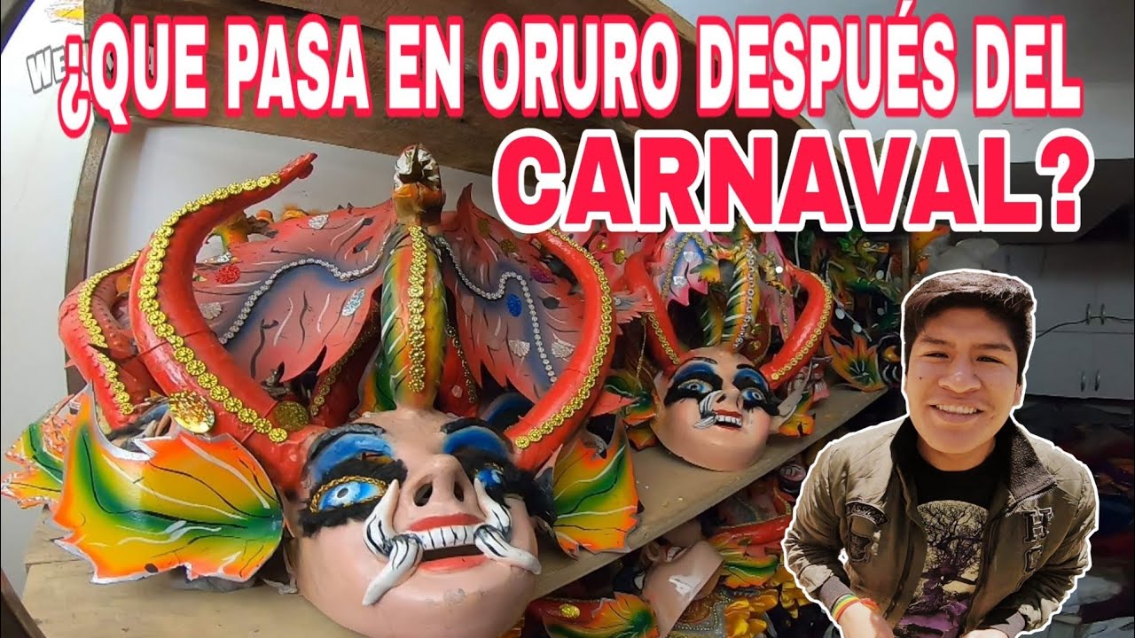 ESTO PASA con los TRAJES BORDADOS DESPUES del CARNAVAL DE ORURO