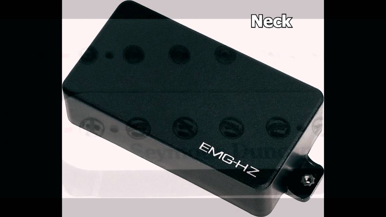 EMG HZ (H3) vs Seymour Duncan SH-6 & SH-2 (Pickup comparison)
