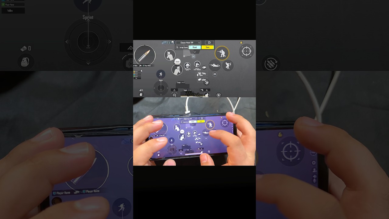 Best 6 finger control code sensitivitybest 6 finger claw #pubgmobile #pubg