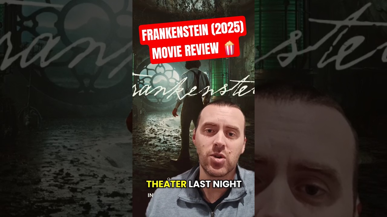 Frankenstein (2025) Movie Review🍿 | #frankenstein #netflix #movie #moviereview #horror #monster #amc