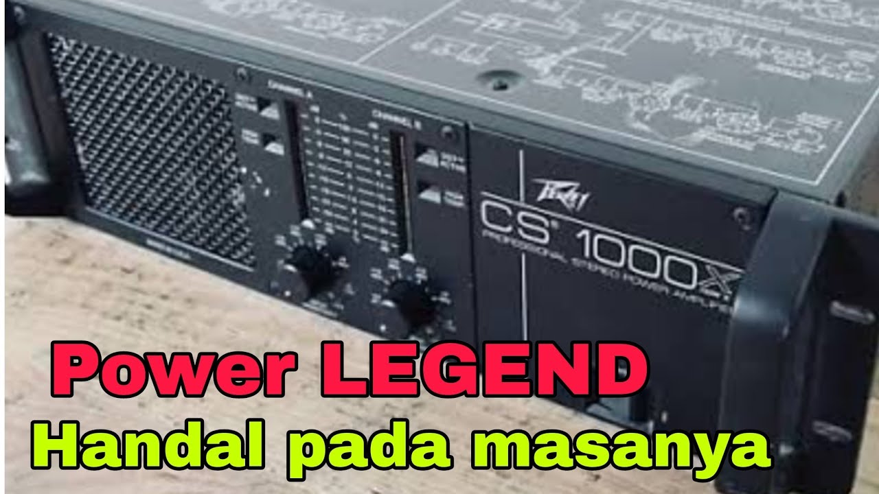 servis power LEGEND PEAVEY CS1000