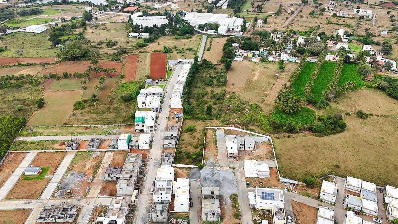 Falcon City - Hosur Drone View