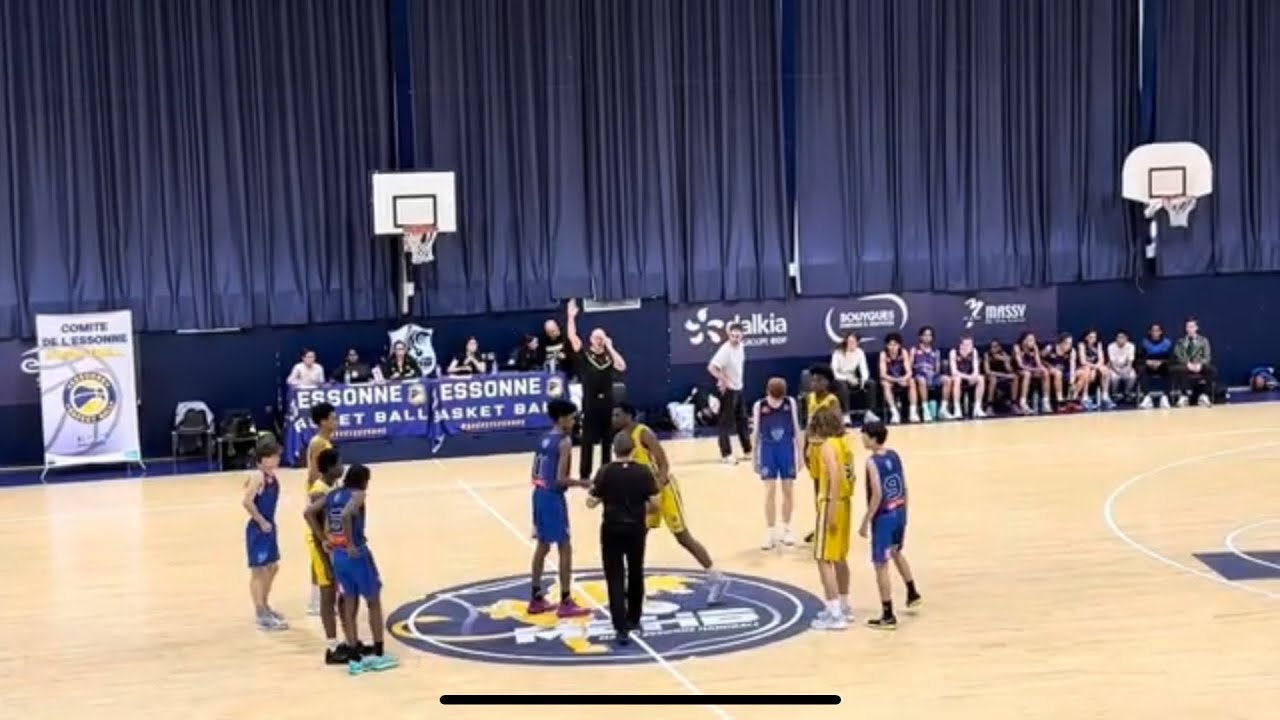 ES MASSY vs CTC CENTRE-ESSONNE finale coupe de l’Essonne 2025 Basket U15M