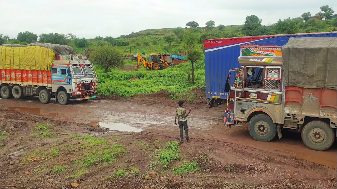 Fas gayi truck 14 chakka Rajasthan truck