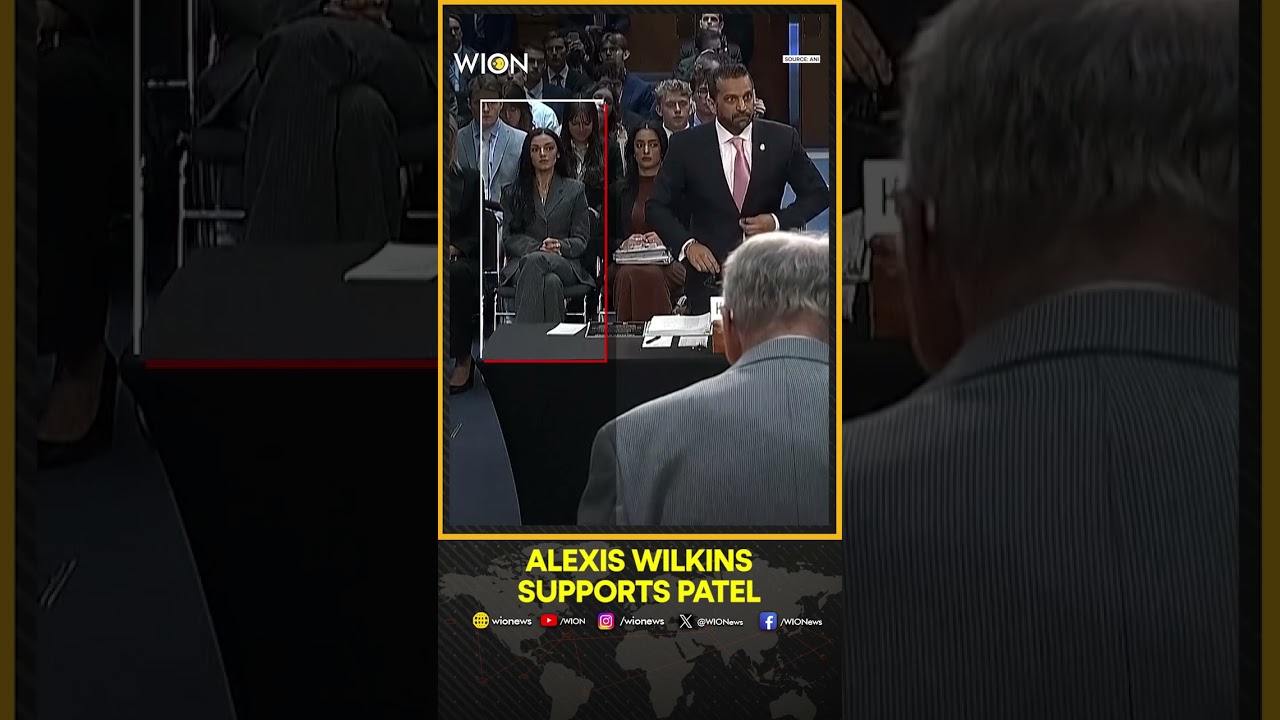 FBI Director Kash Patel supported by partner Alexis Wilkins | WION Shorts