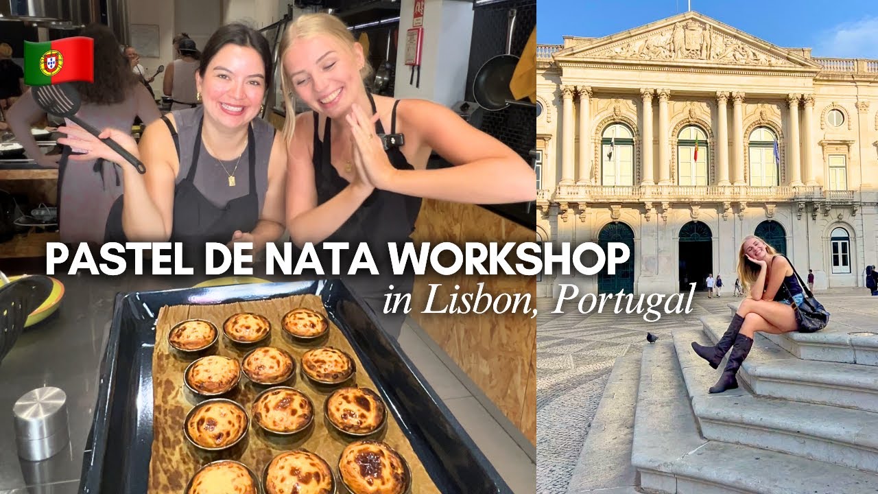 PASTEL DE NATA workshop in Lisbon, Portugal 🇵🇹
