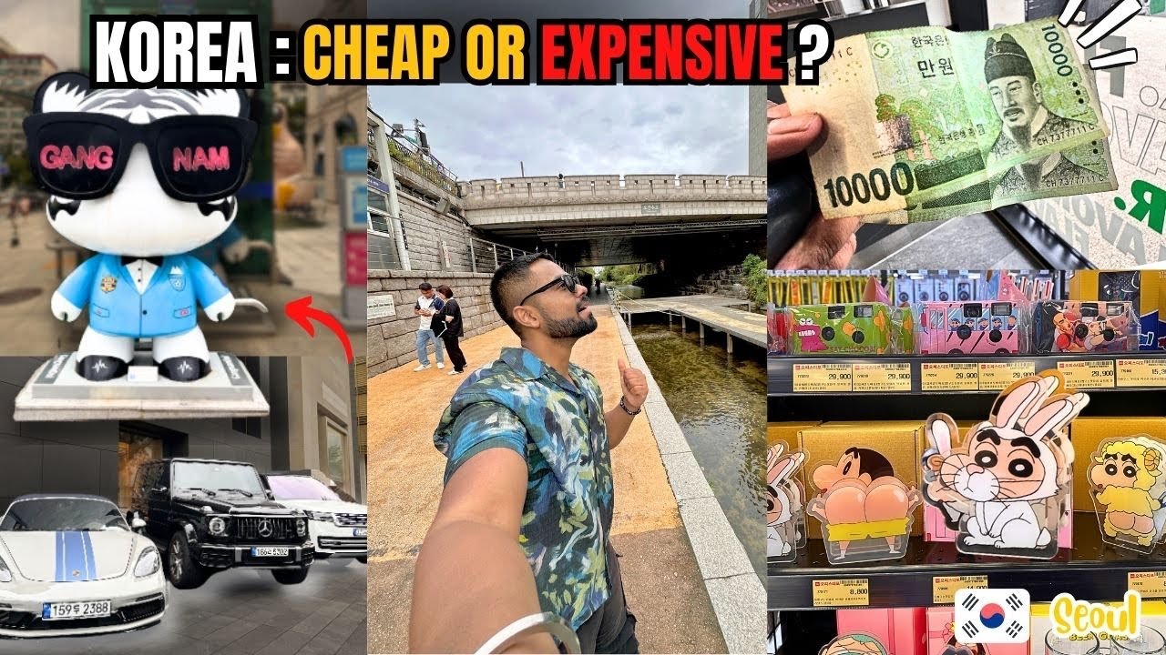 How expensive is Seoul ,South Korea ? My first day in South Korea | Indian in Korea | Ep 2