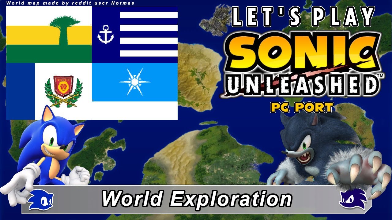 Sonic Unleashed (PC) - Entrance Stages (Apotos, Spagonia, Holoska)