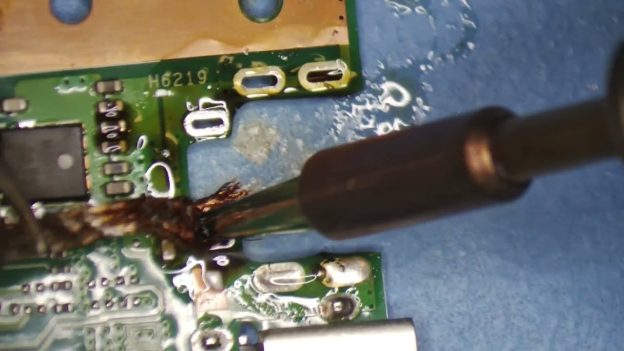 DC jack + low melt solder