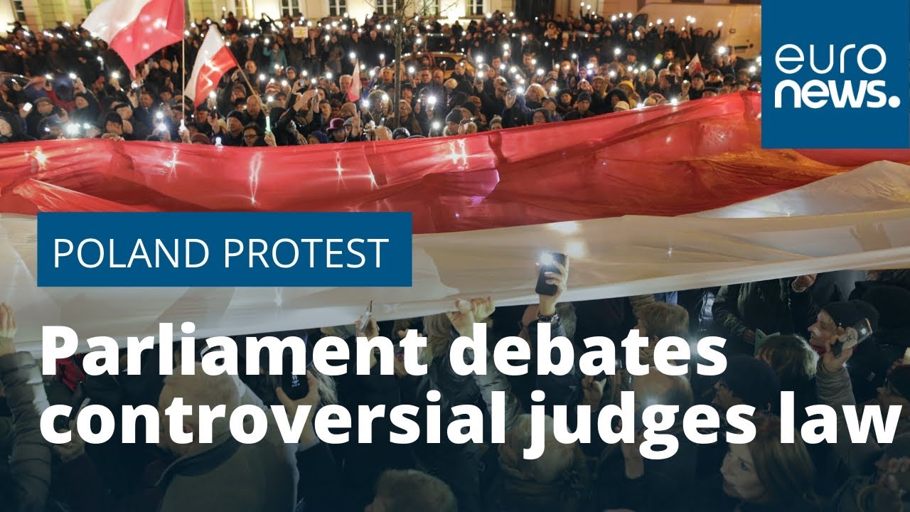 Polish parliament defies EU by passing controversial law to fire judges