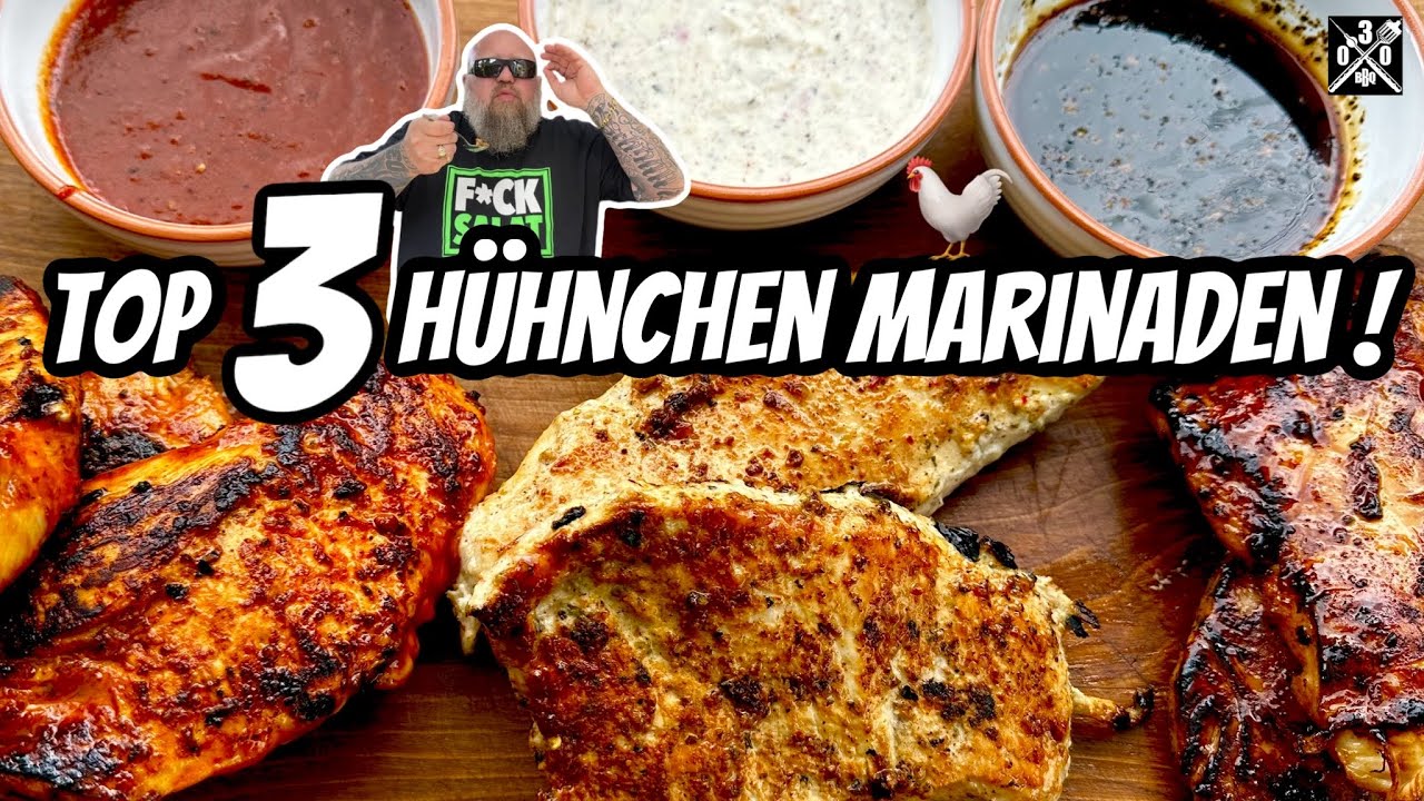 Nie wieder ohne meine TOP Marinaden für Hühnchen - 030 BBQ