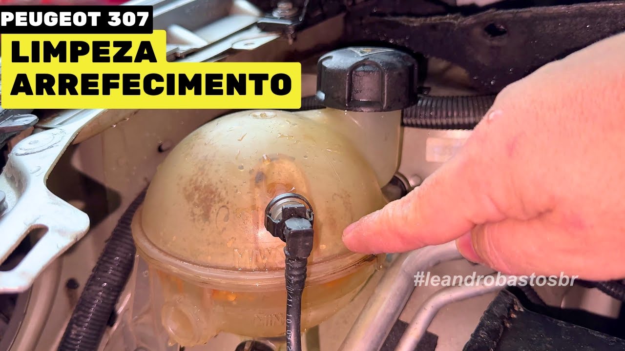 Veja essa Limpeza do Sistema de Arrefecimento! - Peugeot 307