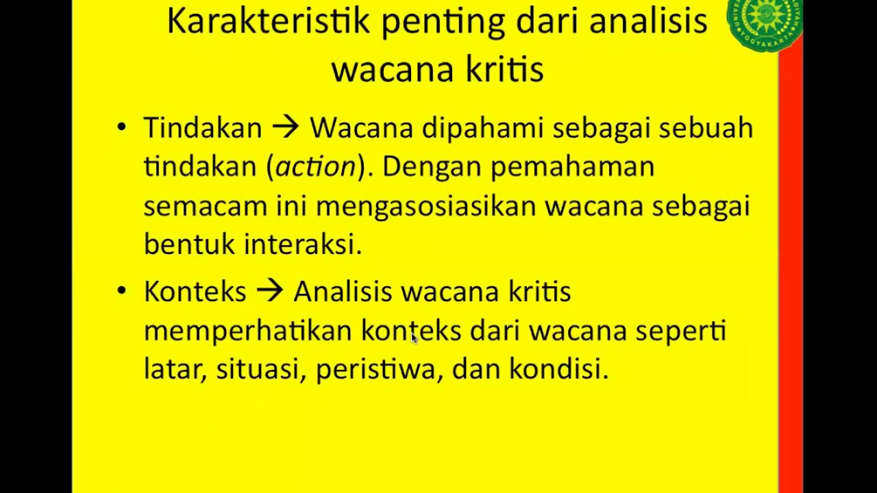 Analisis Wacana