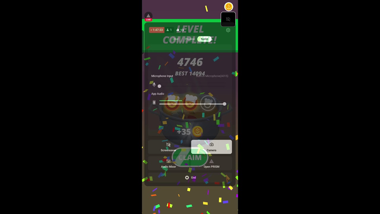 perfect slices 😁😲😀 #livestream