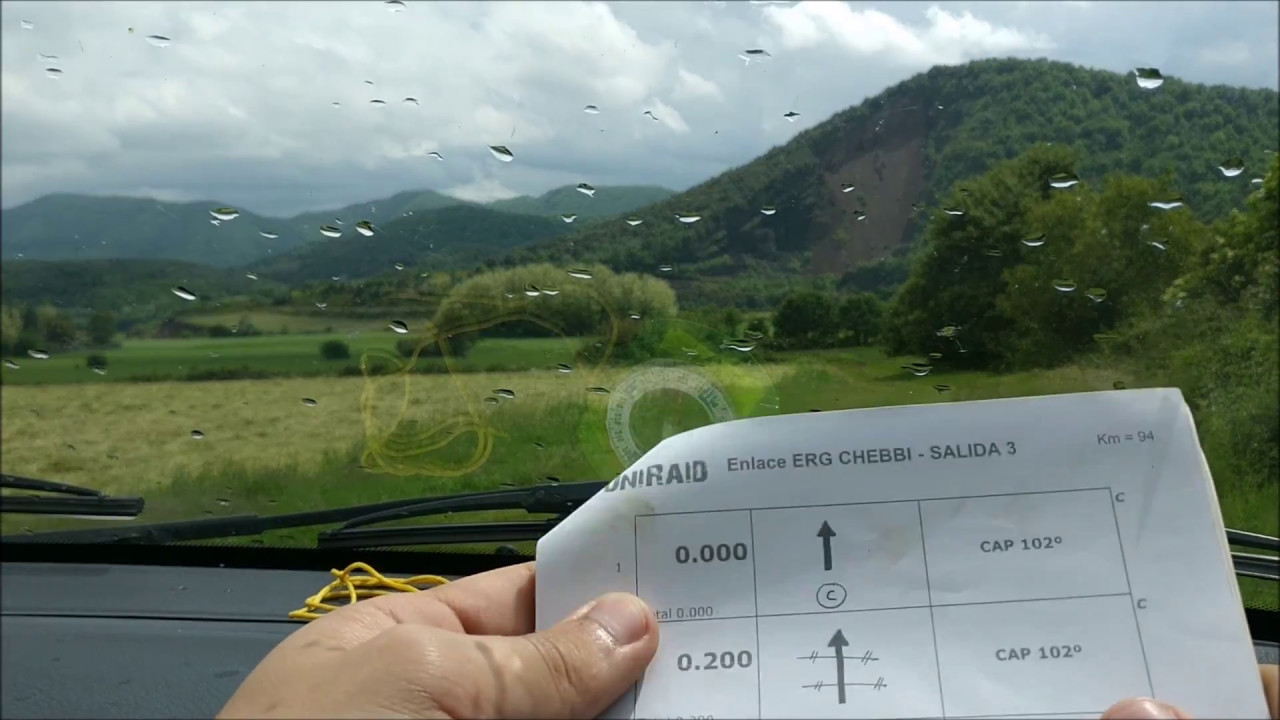 El RoadBook - Orientación en raid - UniRaid - Olot Racing Team