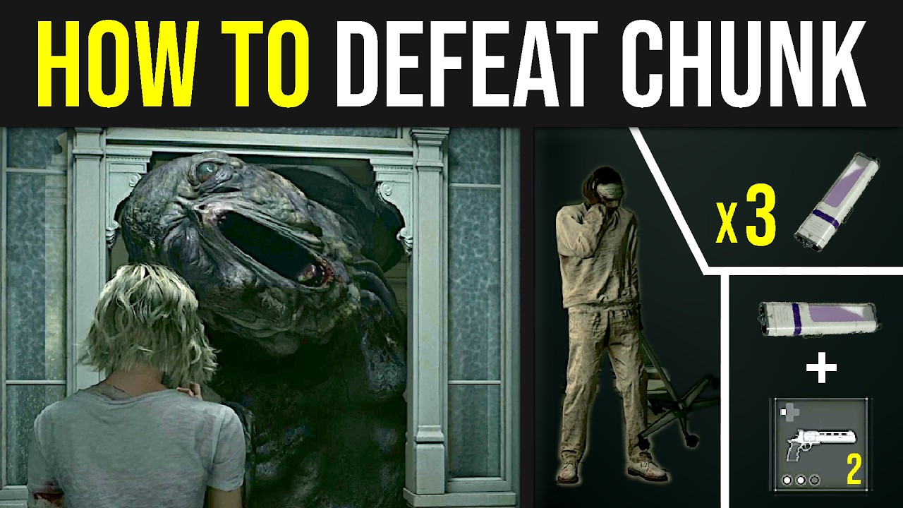 Resident Evil Requiem - How To Defeat Chunk | 3 Easy Methods