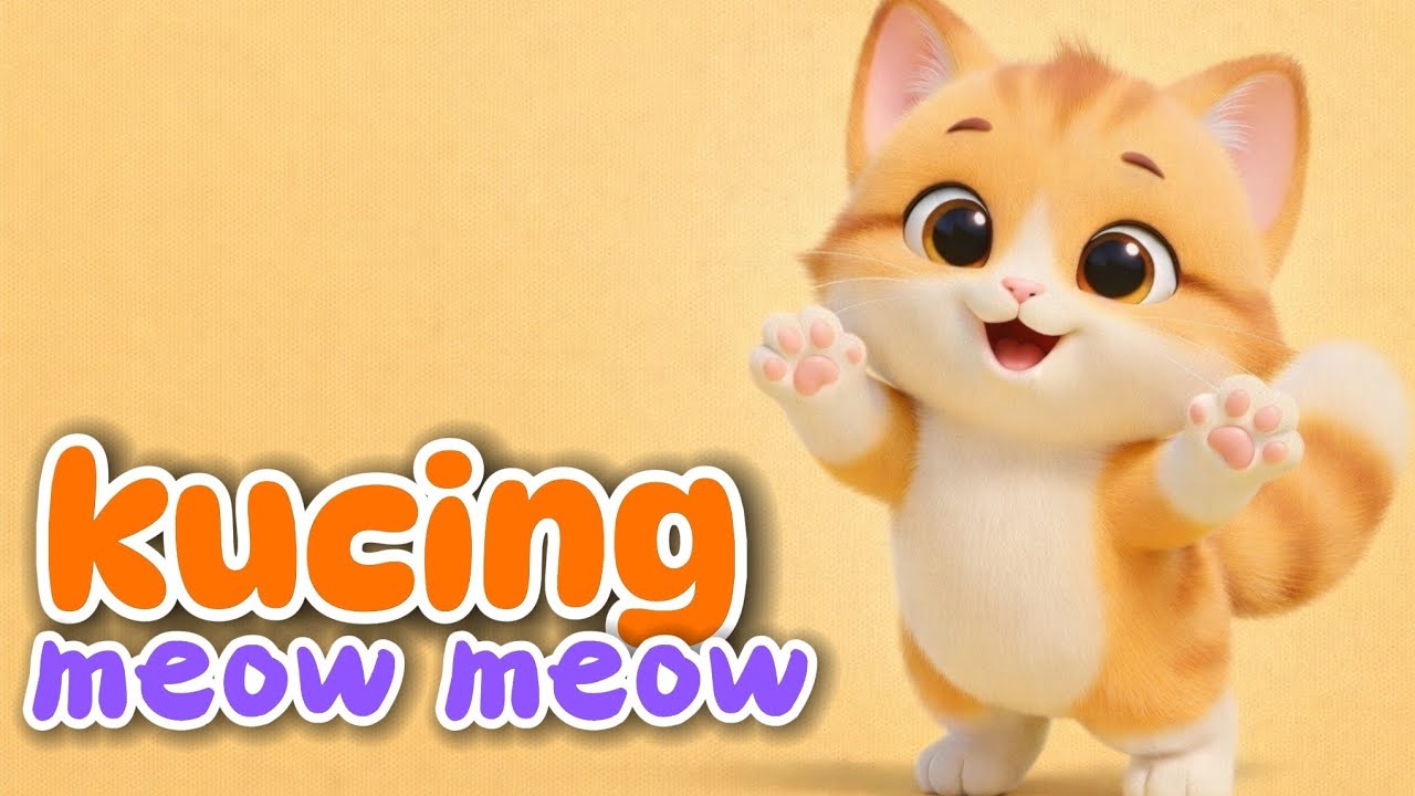 Lagu anak-anak terbaru - Kucing meow-meow - Lagu anak Indonesia versi terbaru 2026