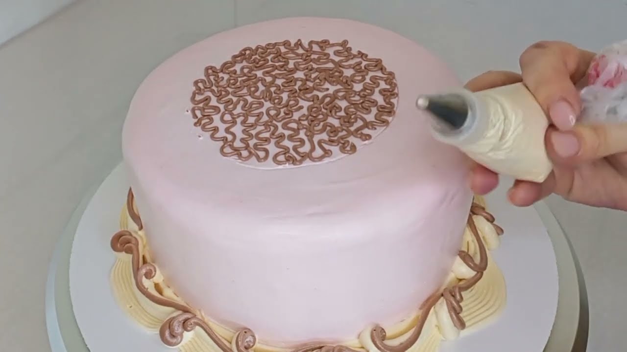 Этот ТОРТ ПОКОРИТ ваше СЕРДЦЕ❤️ РОЗЫ из КРЕМА🌹