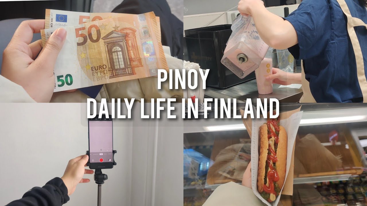 First Salary from Part-time job | Self treat | Pinoy International Student | Tampere, Finland