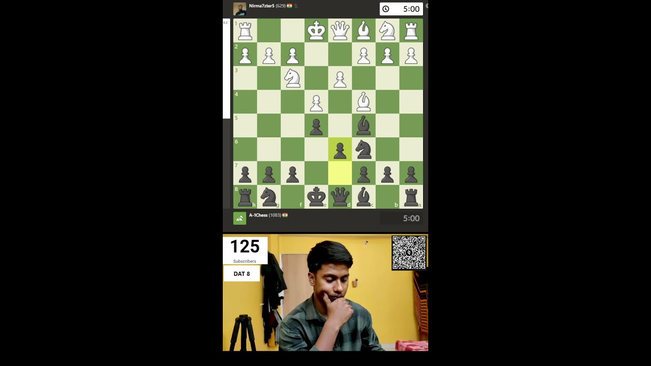 day 8 of playing chess