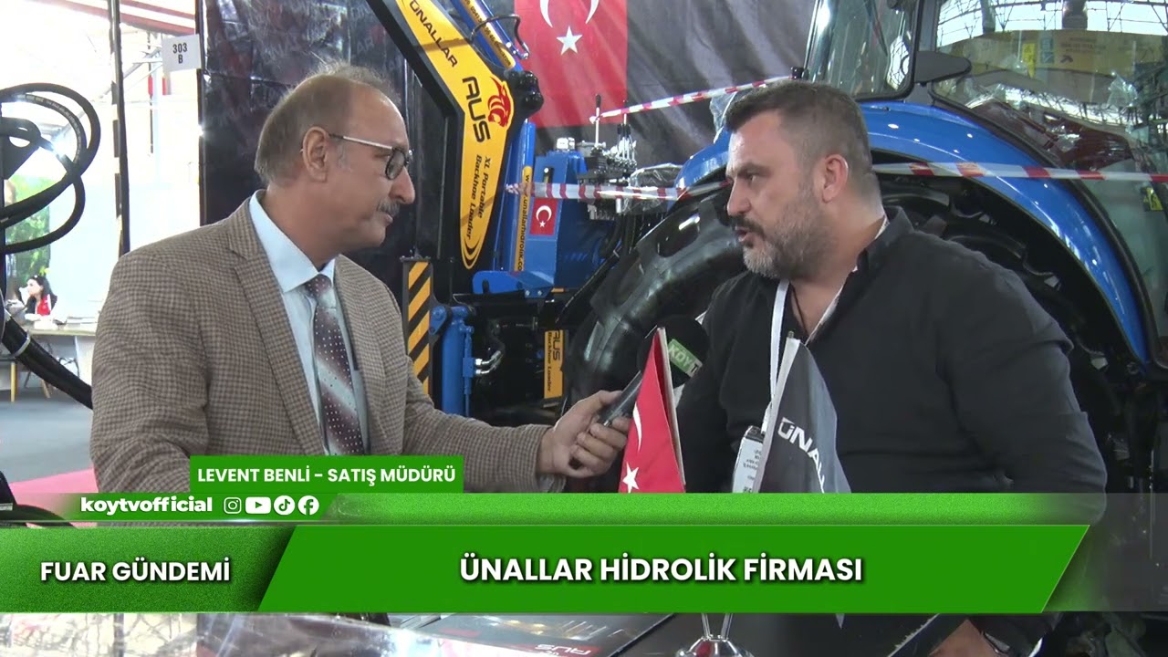 ADANA TARIM FUARI 2024 | ÜNALLAR HİDROLİK