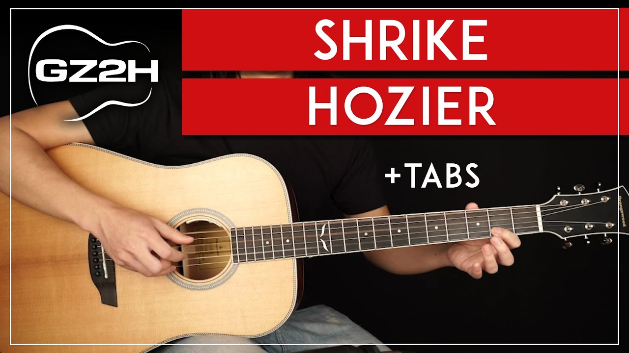 Shrike Guitar Tutorial Hozier Guitar Fingerpicking Lesson