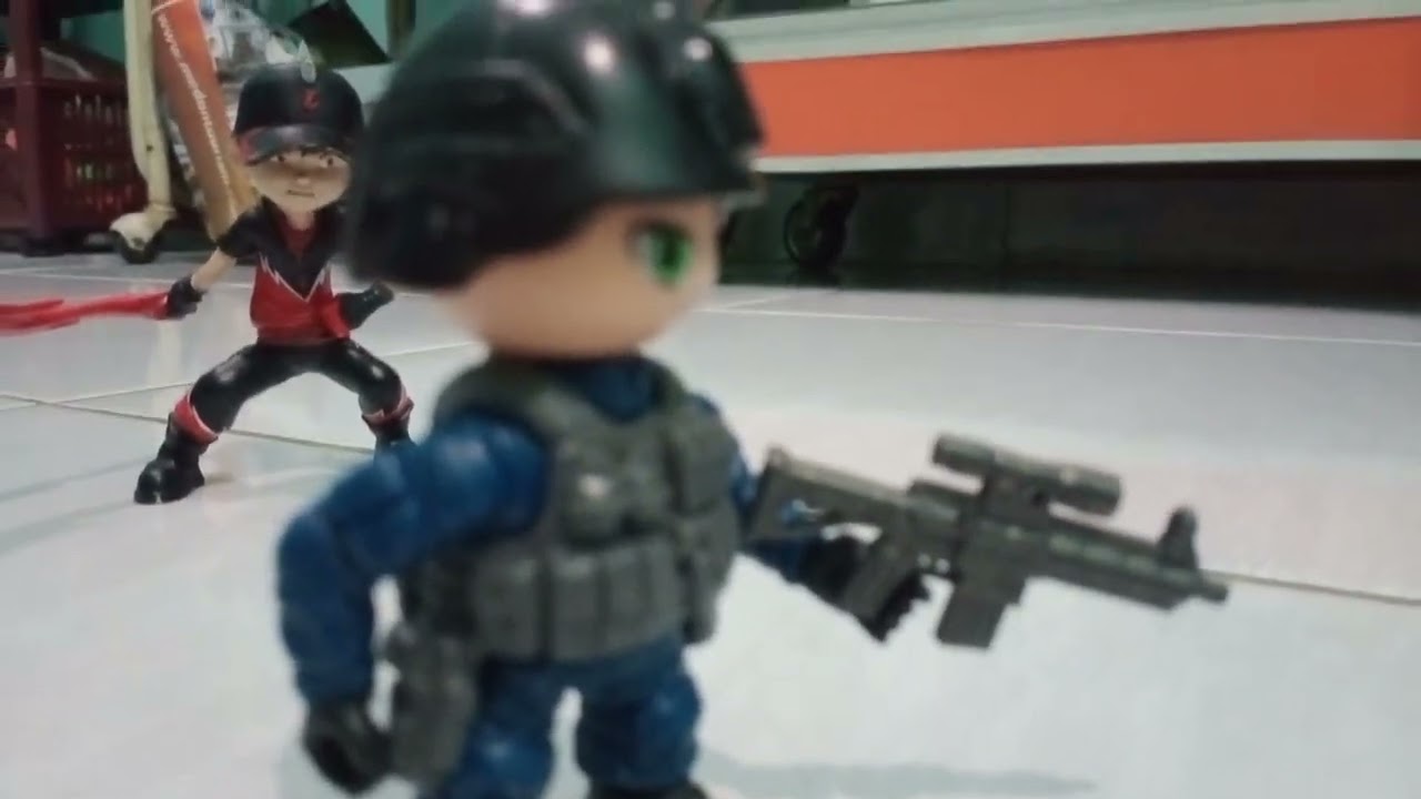 Boboiboy halilintar vs Tentara
