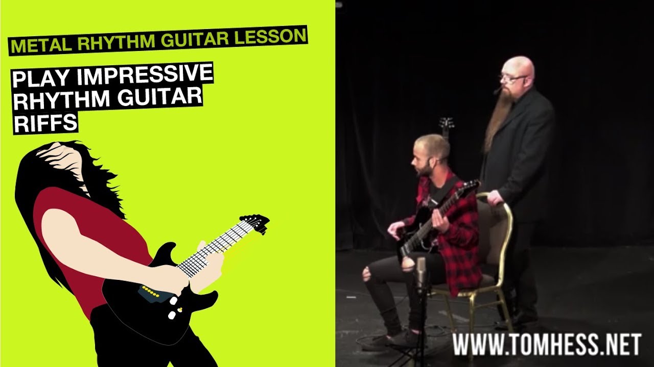 Metal Rhythm Guitar Lesson – Play Impressive Rhythm Guitar Riffs