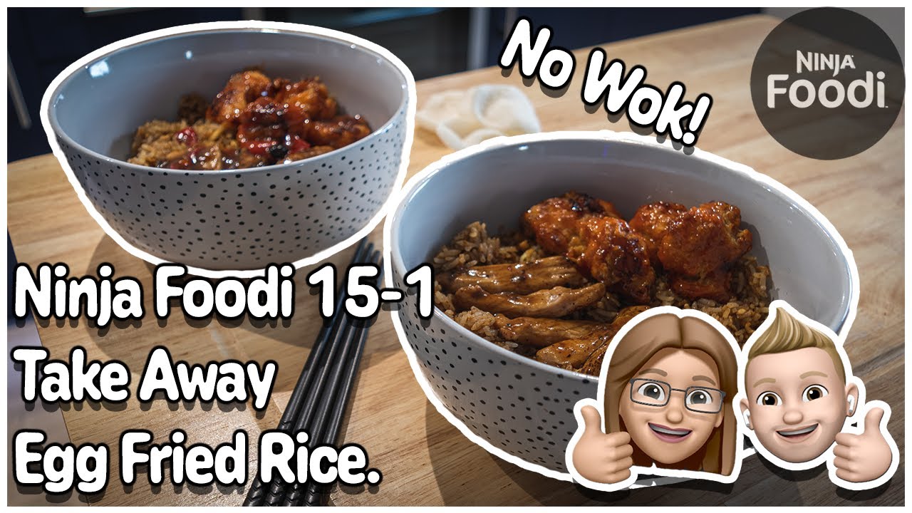 Ninja Foodi Max 15-1 - The Perfect Take Away Egg Fried Rice.