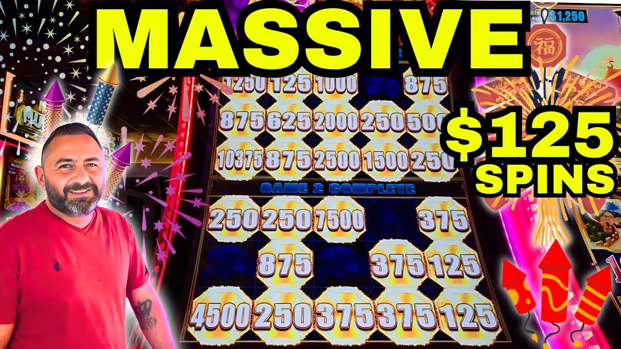 💸$125 SPINS ON THE NEW BAO ZHAO FU FIRECRACKER WHEEL GETS MASSIVE JACKPOT🤑