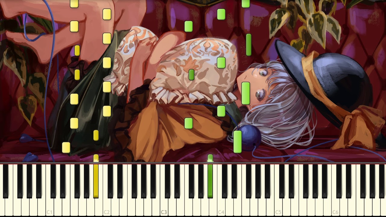 [Easy Piano] SA Koishi's theme | Hartmann's Youkai Girl