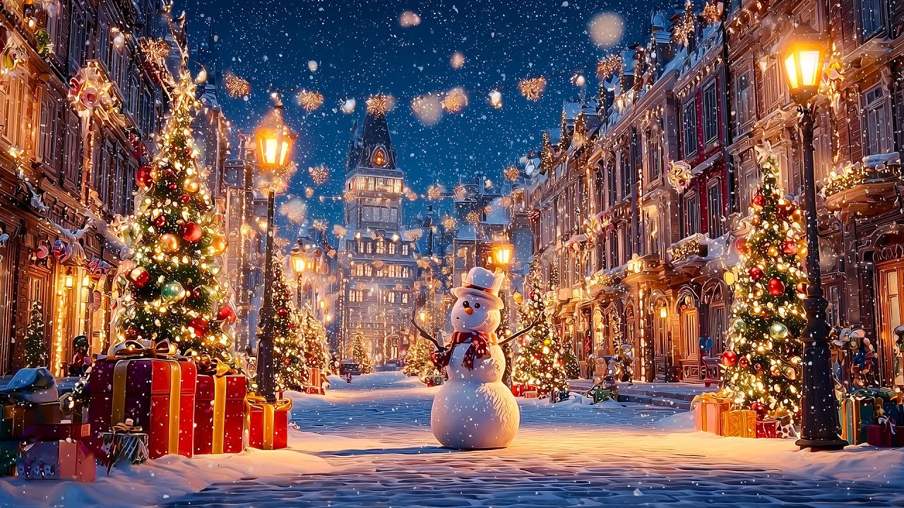 Beautiful Snowy Christmas Ambience 🎄Instrumental Christmas Music 🌲🎁 Christmas Ambience 2026
