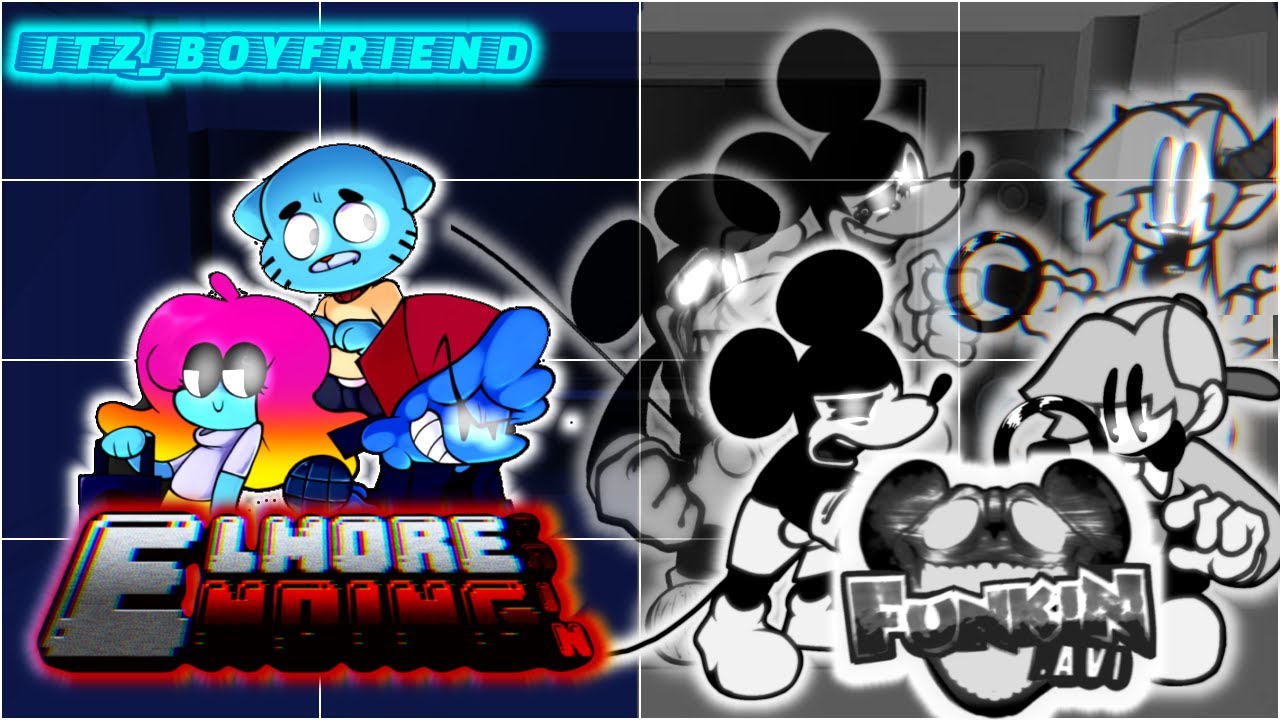 FNF and Characters react to Funkin.Avi v2 + Bonus Song || || Itz_Boyfriend ||