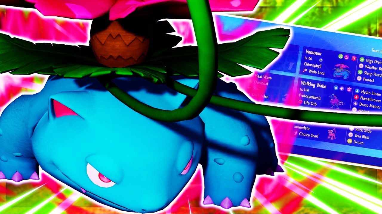 GOTTA GO FAST with CHLOROPHYLL VENUSAUR in VGC 2024 Regulation F