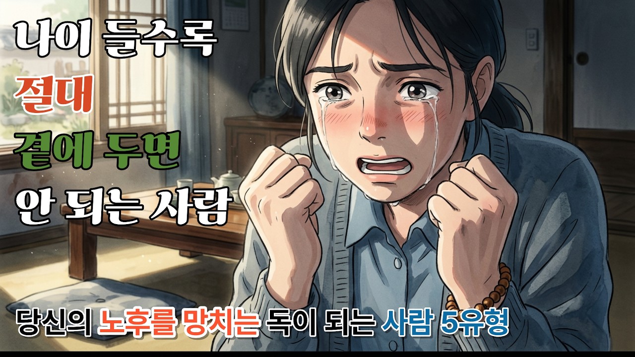 나이 들수록 절대 곁에 두면 안 되는 사람 5가지 특징 | 하나라도 해당되면 지금 당장 멀리하세요 | 인생지혜