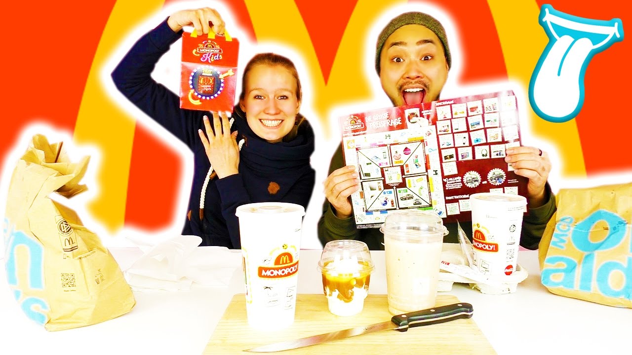 Mcdonalds Monopoly 2016 deutsch - Die große Preisfrage - McWrap und BIG MÄC im TEST - IN ALLER MUNDE