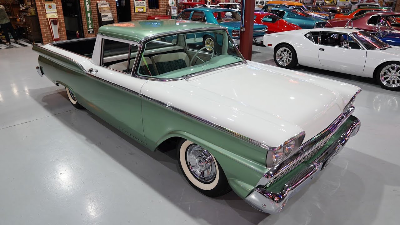 1959 Ford Ranchero Ute for sale by auction at SEVEN82MOTORS Classics, Lowriders and Muscle Cars