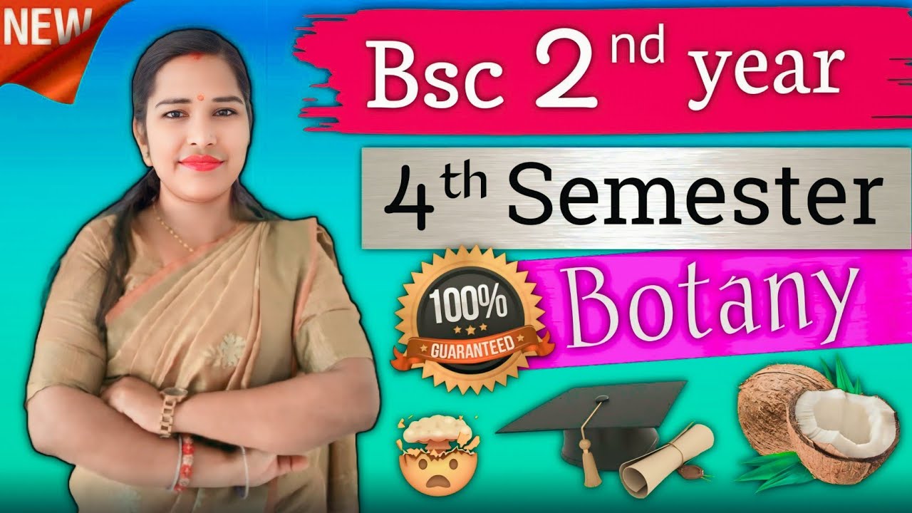 B.sc 2nd year 4th semester Botany MCQ||BOTANY important objective question ||part 2||006