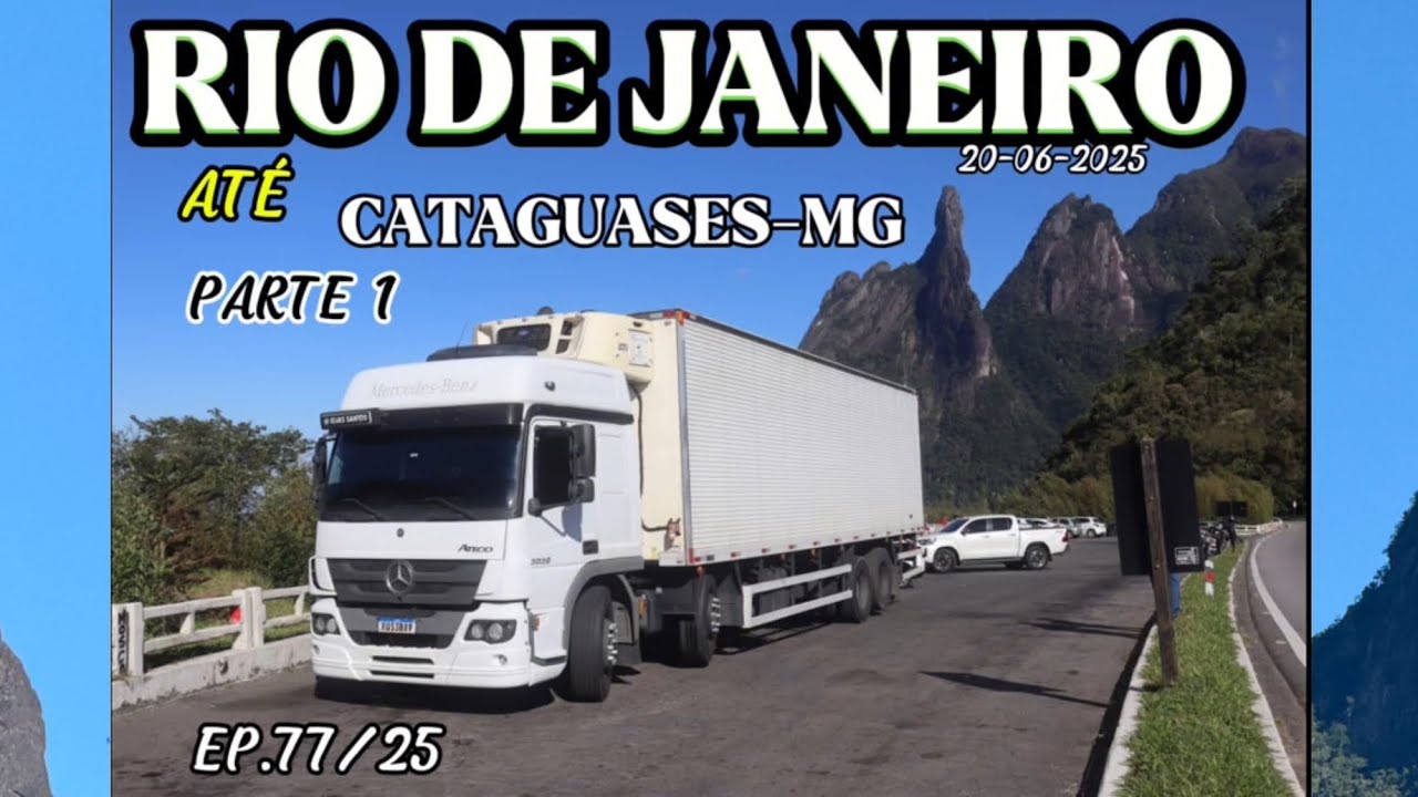 RIO DE JANEIRO ATÉ CATAGUASES-MG(PARTE 1) #riodejaneiro  #minasgerais  #br116 #dedodedeus #viagem