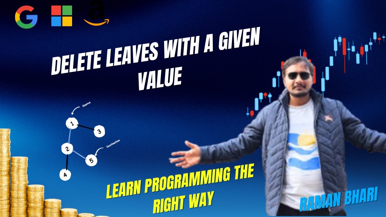 Remove Leaf Nodes in a Binary Tree | Recursive DFS Approach | LeetCode Explained
